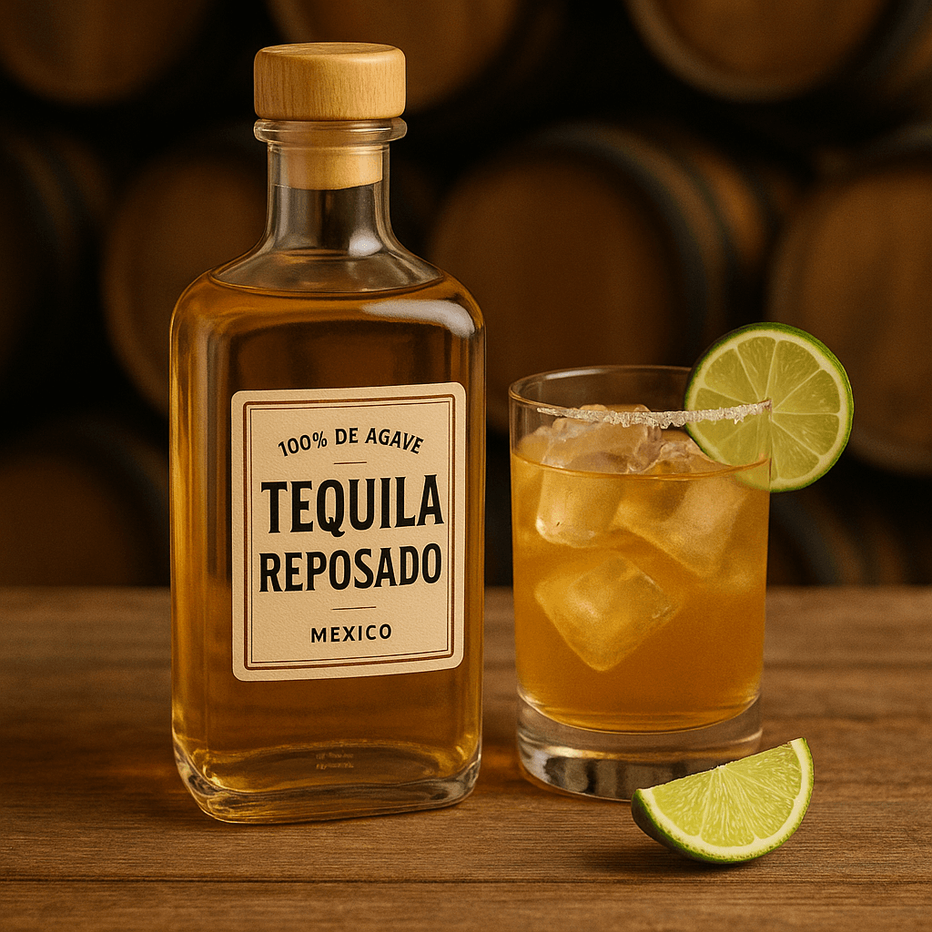 Aged between 2 months and 1 year. Smooth flavors of vanilla, wood, caramel. Ideal for balanced cocktails.	