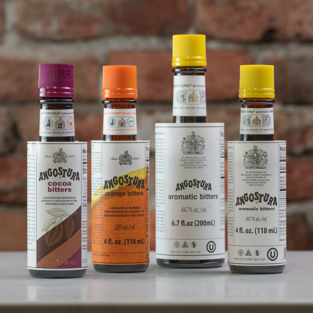 Angostura : Angostura creates iconic aromatic bitters — concentrated infusions of spices and botanicals, revered for balancing and elevating classic cocktails.